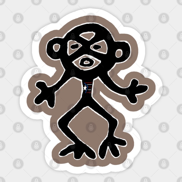 Taino Sticker by Orchid's Art